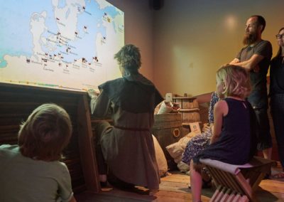 Pirate Experience Room at Bornholms Middelaldercenter